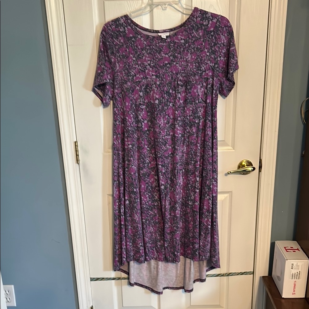Floral Purple Women's Dress